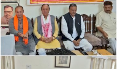 लोकसभा चुनाव पर नाहन भाजपा मंडल का मंथन.... संगठन मंत्री अक्षय भरमौरी ने दिए चुनावी टिप्स.....