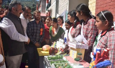 शिक्षा मंत्री रोहित ठाकुर में सानियो दीदग स्कूल में अंडर-19 खेलकूद प्रतियोगिता के समापन समारोह अध्यक्षता की