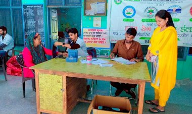 मुफ्त कैंप में  110 लोगों ने करवाई जाँच...  नेत्र जाँच विशेषज्ञ एवं जनरल फिजिशियन द्वारा की गयी जाँच ....