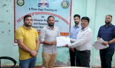 संगडाह में तीन दिवसीय आपदा प्रबंधन प्रशिक्षण कार्यक्रम संपन्न......