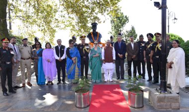 राज्यपाल ने लेफ्टिनेंट जनरल दौलत सिंह की प्रतिमा का अनावरण किया