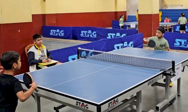 गीतांजली,अधव, युग और आरात्रिका जिला शिमला के टेबल टेनिस के चैंपियन