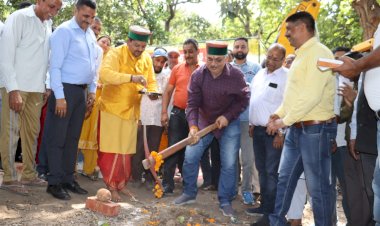 विधायक अजय सोलंकी ने 2.56 करोड़ लागत से बनने वाली जुडडा-कोटड़ी गाडा सड़क का किया भूमि पूजन