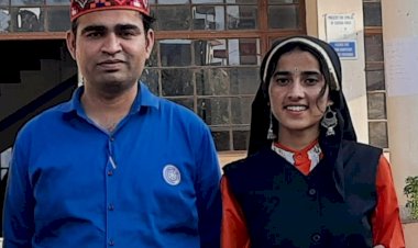 स्वयंसेविका इशिका का चयन नार्थ जोन प्री आर.डी. परेड शिविर हेतू