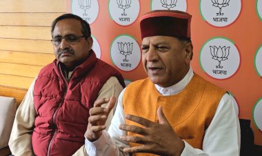 कांग्रेस पार्टी में मानसिक दिवालियापन..... बिंदल ने मणिशंकर अययर के बयान निंदा की....