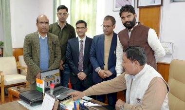 एचपीएमसी का नया वेब पोर्टल लान्च....... एचपीएमसी ने एमआईएस के तहत 32454 मीट्रिक टन सेब खरीद की: जगत सिंह नेगी