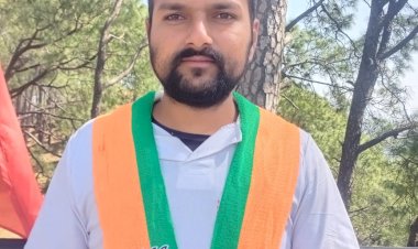 कांसर धारटीधार के दिनेश शर्मा बने रेणुका मंडल भाजपा युवा मोर्चा महामंत्री:-