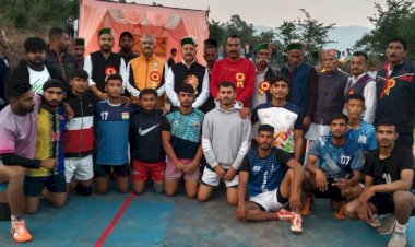 खेलों में भाग लेने से युवा वर्ग में प्रतिस्पर्धा की भावना जागृत होती : तोमर