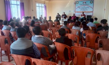 विकासखंड शिलाई में आपदा प्रबंधन  पर तीन दिवसीय युवा स्वयंसेवक प्रशिक्षण कार्यक्रम