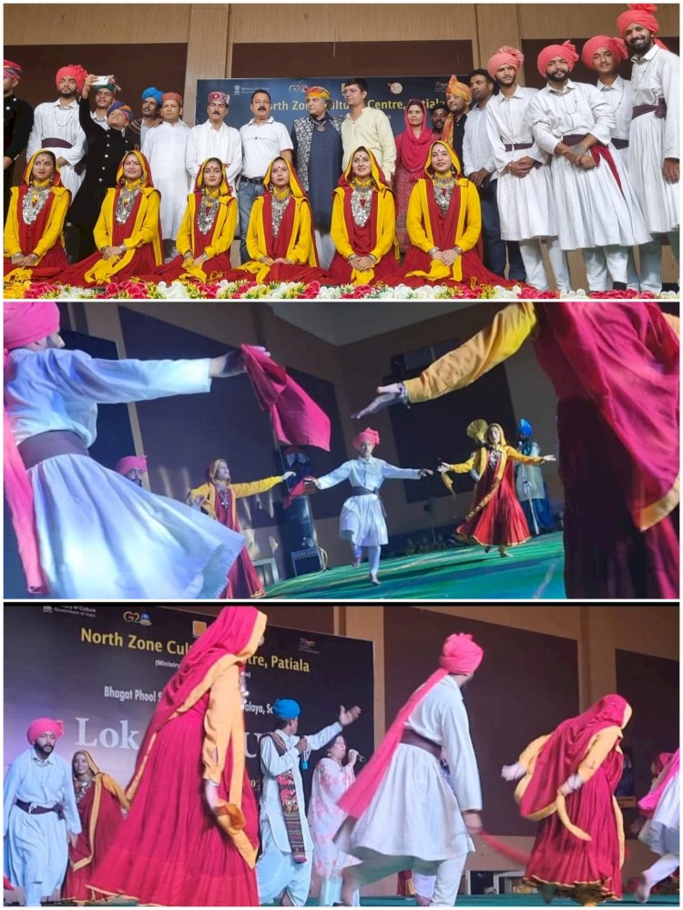 हरियाणा में लुड्डी का धमाल......मांडव्य कला मंच के कलाकारों द्वारा प्रस्तुत मंडी जनपद का प्रधान लोक नृत्य लुडडी....