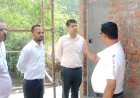 उपायुक्त राघव शर्मा ने घंडावल में निर्माणाधीन बैम्बू विलेज परियोजना का किया निरीक्षण