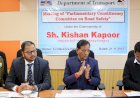 सड़क सुरक्षा नियमों की सख्ती से अनुपालना हो सुनिश्चित: किशन कपूर