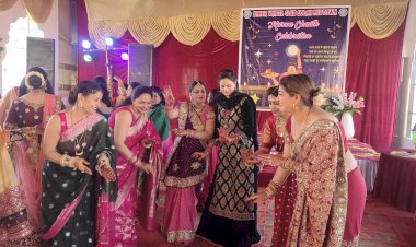 इनरव्हील क्लब मिडटाउन ने करवा चौथ का त्यौहार मनाया…..