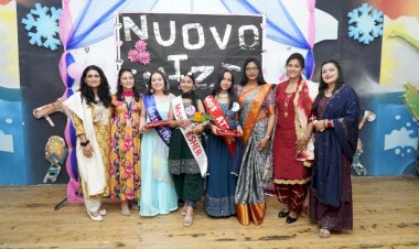 मिस फ्रेशर बनी सुगन्धा और मन्नत मिस पर्सनल्टी, माता पद्मावती कालेज में फ्रेशर पार्टी का आयोजन..