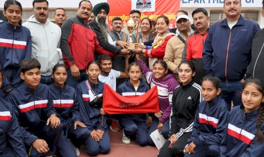 अंडर-19 राज्य स्तरीय प्रतियोगिता में कांगड़ा जिला बना चैंपियन.....       छात्र वर्ग में हमीरपुर तथा छात्रा वर्ग में सोलन रहा उपविजेता