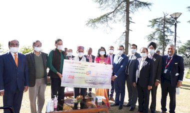 यूनियन बैंक ऑफ इंडिया ने आपदा राहत कोष में किया 1.52 करोड़ रुपये का अंशदान