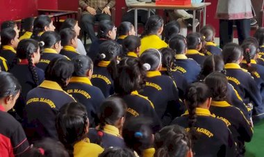 सुपर मैगनेट स्कूल में आयोजित किया तनाव प्रबंधन एवं कॅरियर मार्गदर्शन शिविर