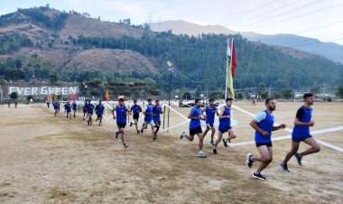 अग्निवीर बनने के लिए युवाओं ने दिखाया दम