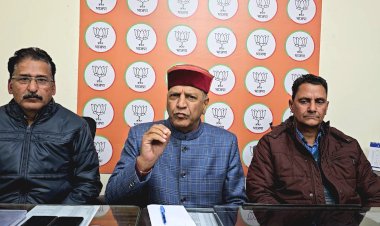 हिमाचल में विकसित भारत संकल्प यात्रा 25 नवंबर से.... योजना के अंतर्गत 90 रथ चलेंगे   : बिंदल