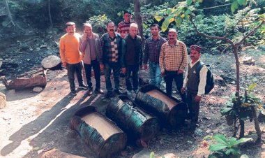 ज़िला सिरमौर और मण्डी में छापेमारी-भारी मात्रा में लाहन बरामद