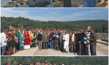 विधानसभा क्षेत्र की बनकला पंचायत में मारकंडा नदी का पूजन किया  18 करोड़ रुपए  के  2 भव्य पुलों का निर्माण पूर्ण हुआ.. बिन्दल