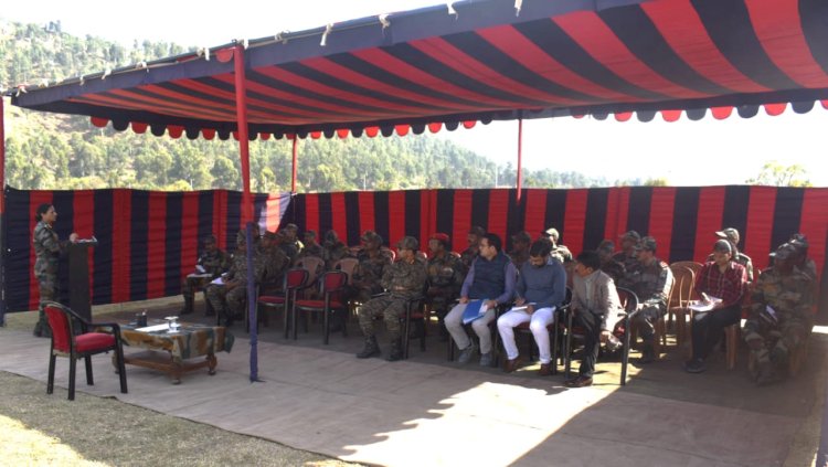 18 से 24 नवम्बर तक आयोजित होने वाली सेना भर्ती की तैयारियों को लेकर बैठक आयोजित