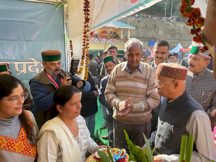 इंटरनेशनल लवी मेले में महक रहे जाइका के ऑर्गेनिक प्रोडक्ट्स..... -रामुपर फोरेस्ट सर्कल के 12 स्वयं सहायता समूहों के लगाए किन्नौरी राजमाह समेत कई उत्पाद