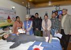 राज्यपाल ने रक्तदान शिविर का किया शुभारंभ