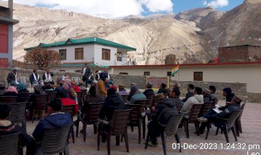 लियो पंचायत में  विभागीय योजनाओं से संबंधित जागरूकता शिविर आयोजित