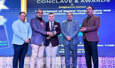 हिमाचल ने डिजिटल ट्रांसफॉर्मेशन कॉन्क्लेव एंड अवार्ड्स 2023 में जीते दो प्रतिष्ठित पुरस्कार