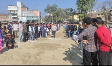 कॉलेज के 52वीं वार्षिक प्रतियोगिता हुई आयोजित। 100 छात्रों ने विभिन्न प्रतिस्पर्धाओ में दिखाया दमखम,