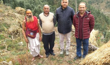 मंडवाच गांव में 1200 गायों की क्षमता वाली गौशाला बनाने बारे प्रस्ताव पारित.....