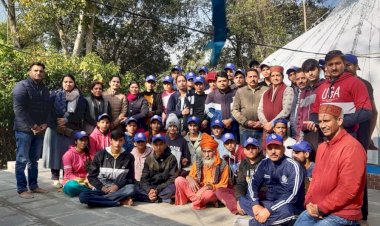 राजकीय वरिष्ठ माध्यमिक पाठशाला लदरौर में एनएसएस शिविर