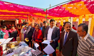 बटराण में आयोजित बहु विशेषज्ञ  स्वास्थ्य मेले में 608 लोगों का चैकअप