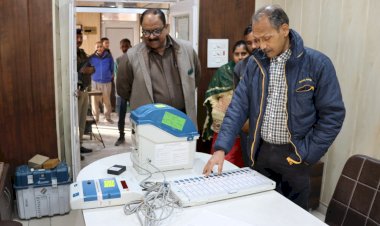 एडीएम तथा एसडीएम ने किया एम-3 ईवीएम डेमोस्ट्रेशन केन्द्र का शुभारंभ