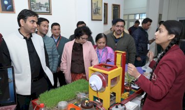 31वें राज्य स्तरीय बाल विज्ञान सम्मेलन का शुभारंभ बच्चों में विकसित करें वैज्ञानिक एवं इनोवेटिव सोच : हेमराज बैरवा