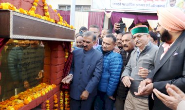 एक करोड़ रुपये लागत से निर्मित होने वाले सिरमौरी हाट से मजबूत होगी क्षेत्र की अर्थव्यवस्थाः मुख्यमंत्री