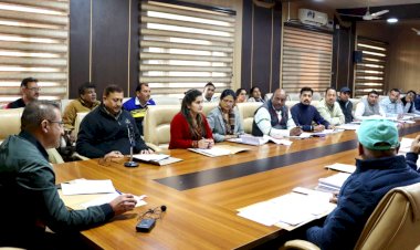 पोषण अभियान की जिला स्तरीय बैठक उपायुक्त की अध्यक्षता में आयोजित