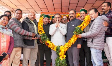 मुख्यमंत्री ने रैत में 5.36 करोड़ रुपए से बनने वाले बीडीओ कार्यालय भवन का किया शिलान्यास