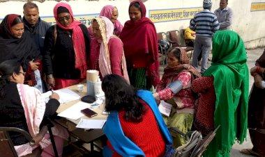 मुफ्त कैंप में 200 लोगों ने करवाई स्वास्थ्य जाँच