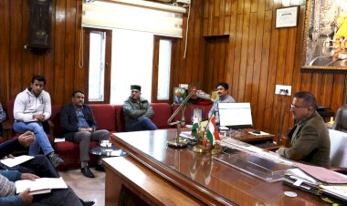 मुख्यमंत्री के प्रस्तावित प्रवास के प्रबंधो हेतु बैठक आयोजित