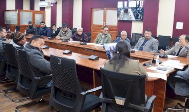 बास्केटबॉल एवं कबड्डी के मैदान के लिए जगह देखने के  निर्देश