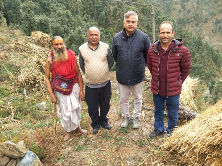 मंडवाच गांव में 1200 गायों की क्षमता वाली गौशाला बनाने बारे प्रस्ताव पारित.....