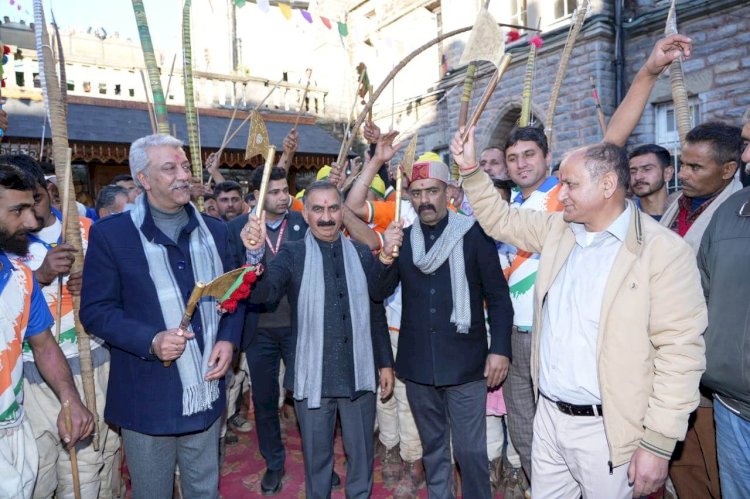 शिमला विंटर कार्निवल का शुभारंभ... 450 महिलाओं द्वारा प्रस्तुत महानाटी रही कार्निवल का मुख्य आकर्षण