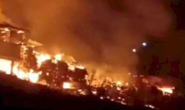 बीती रात जुब्बल के गांव परौंठी में लगी आग, हादसे में आधा दर्जन जले घर लाखों का नुकसान