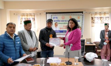 मुख्यमंत्री सुख आश्रय योजना के तहत एक जागरूकता शिविर का आयोजन - तोरूल रवीश