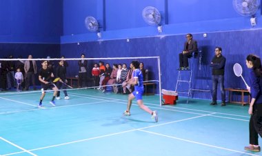 उपायुक्त गर्ग ने किया 21 दिवसीय निशुल्क बैडमिंटन कोचिंग  शिविर का  शुभारंभ