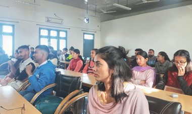 नेहरू युवा केंद्र ने आयोजित की मेरा भारत- विकसित भारत @ 2047 जिला स्तरीय भाषण प्रतियोगिता