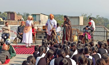 जौड़े अंब और अमलैहड़ के स्कूलों में दिया नशा निवारण का संदेश