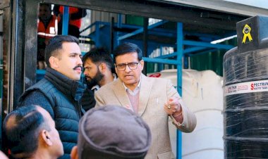 PWD मंत्री ने किया कैल्शियम क्लोराइड और ब्राइन प्लांट का शुभारंभ, शिमला के बाद अन्य स्थानों पर भी किया जाएगा इस्तेमाल
